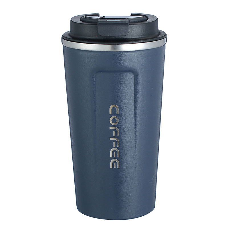 Simple 304 Stainless Steel Vacuum Insulated Cup Large Capacity Portable Cup