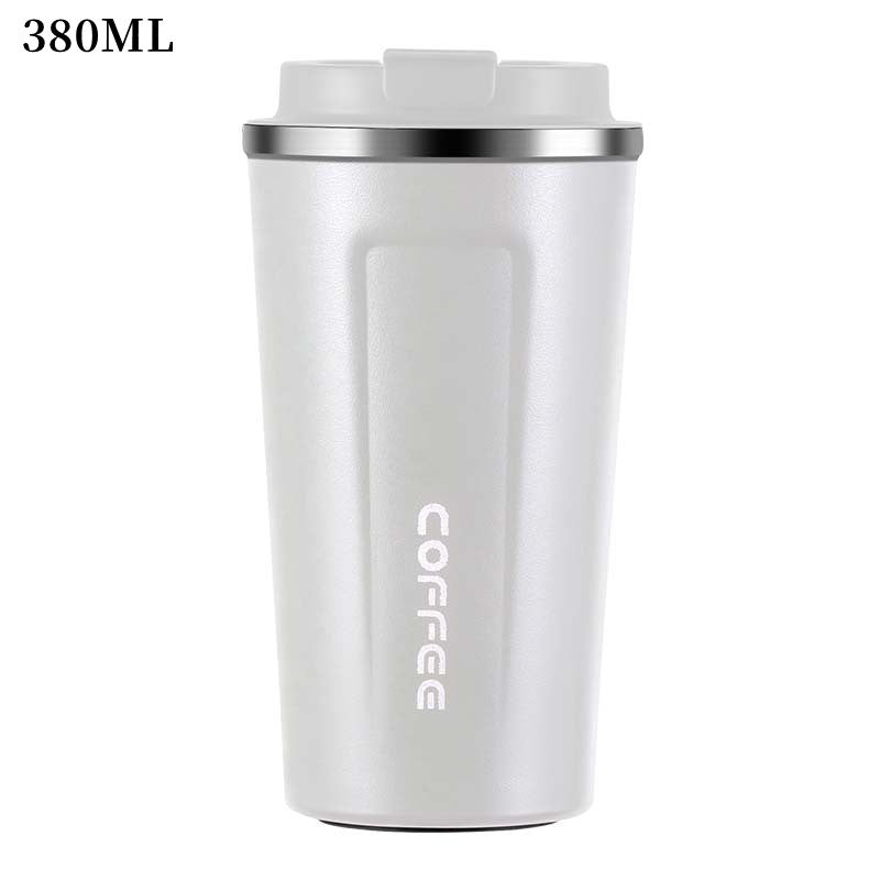 Simple 304 Stainless Steel Vacuum Insulated Cup Large Capacity Portable Cup